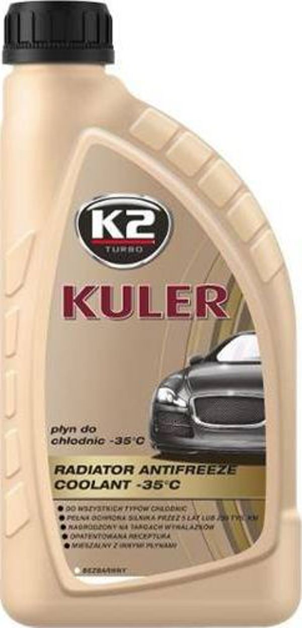 K2 PLYN DO CHLODNIC KULER 1L -35C BEZBARWNY