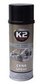 K2 Wysokotemperaturowy cynk w sprayu 400ml - L350