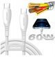 Kabel Joyroom S-A59 Vibrant Series 60W USB-C - USB-C 1,2m - bialy