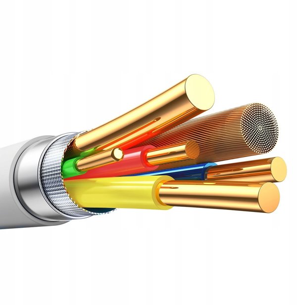 Kabel Joyroom S-A59 Vibrant Series 60W USB-C - USB-C 1,2m - bialy