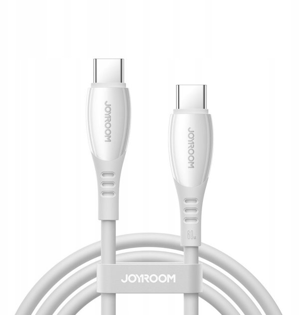Kabel Joyroom S-A59 Vibrant Series 60W USB-C - USB-C 1,2m - bialy