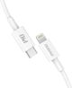 Καλώδιο USB Dudao USB-C 1m Λευκό