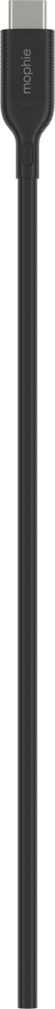 Καλώδιο Mophie Essentials USB-A σε USB-C, 1m, Μαύρο, για Γρήγορη Φόρτιση & Μεταφορά Δεδομένων