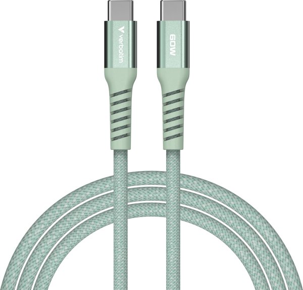 Kabel USB Neutralle USB-C - USB-C 1.2 m Zielony (31864)