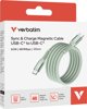 Kabel USB Neutralle USB-C - USB-C 1.2 m Zielony (31864)
