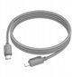 Kabel USB C do Lightning Hoco PD 27W 1 m X113 szary