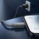 Kabel USB C do Lightning Hoco PD 27W 1 m X113 szary