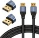 Καλώδιο DisplayPort 2.1 Savio CL-209, 1m, Μαύρο