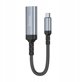 Καλώδιο Μετατροπής USB C σε HDMI Θηλυκό Hoco 4K 30Hz 0,2 m UA43A Steel Grey