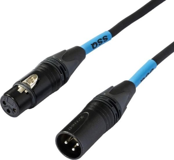 Kabel SSQ SSQ XX1 PRO - Kabel XLR-XLR 1 metrowy - NEUTRIK