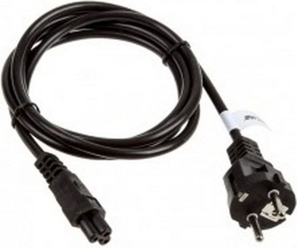 InLine Καλώδιο Τροφοδοσίας Laptop EU Type F, 2m, Μαύρο (16656)