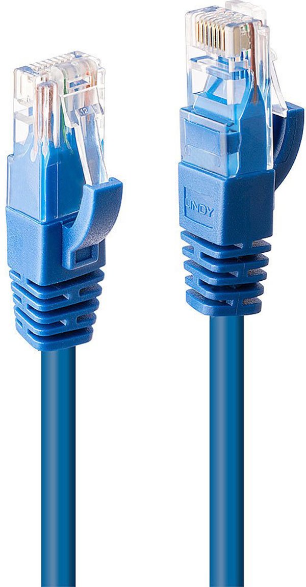 Kabel sieciowy Cat.6 U/UTP 20 m, niebieski
