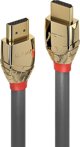 Καλώδιο Lindy HDMI - HDMI 1m χρυσό (37601)