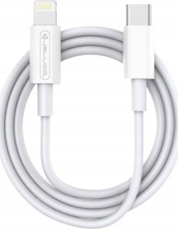 Kabel USB Jellico JELLICO kabel B1 USB-C - Lightning PD 20W 1M Biay
