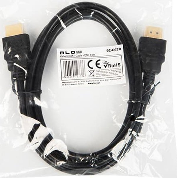 Καλώδιο Blow 92-667# HDMI-HDMI 4k 1.5m