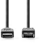 Kabel USB Nedis USB-A - USB-A 2 m Czarny (CCGL61010BK20)
