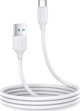 Joyroom Καλώδιο Φόρτισης & Δεδομένων USB-A σε USB-C, 3A, 1m, Λευκό (S-UC027A9)