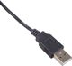 Akyga Καλώδιο Τροφοδοσίας USB-A σε DC 5.5 x 2.5 mm, 0.8m, Μαύρο (AK-DC-04)