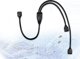 Kabel Inter-Tech Inter-Tech RGB Verteiler 2-fach 0,48 m S-Video (4-pin) 2 x S-Video (4-pin) Czarny