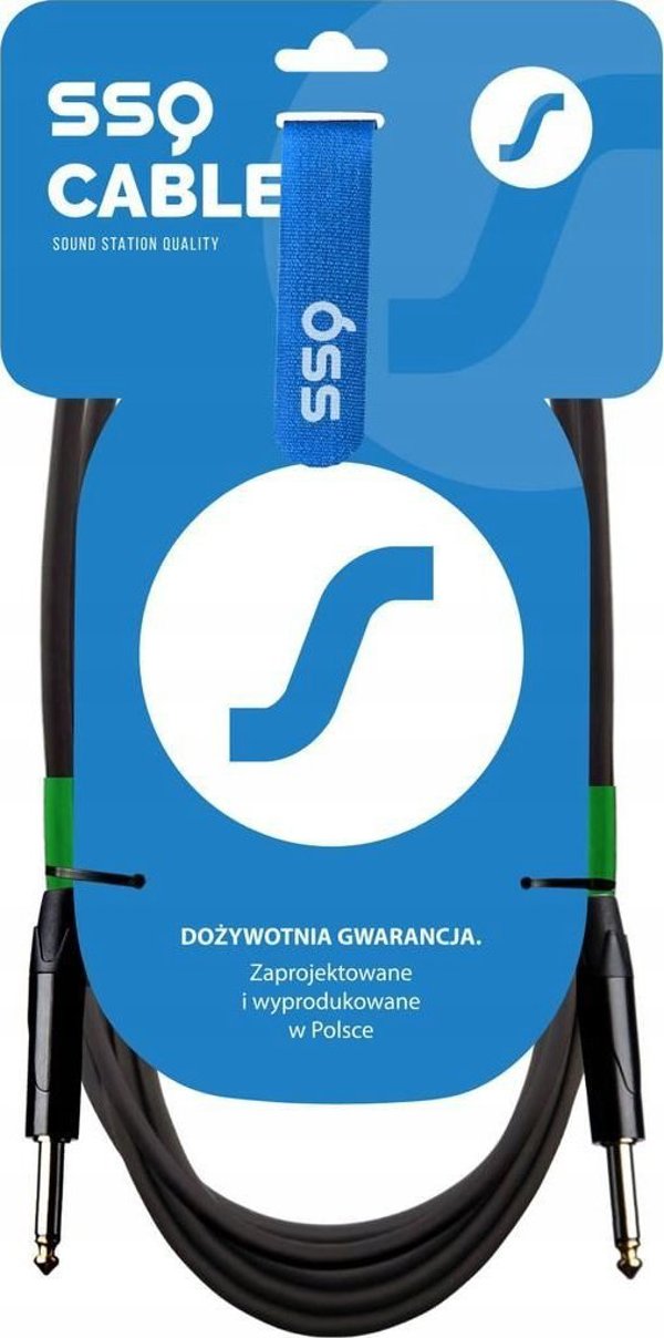 Kabel SSQ SSQ JMPJMP5 Event - Jack mono prosty 6.3 / Jack mono prosty 6.3