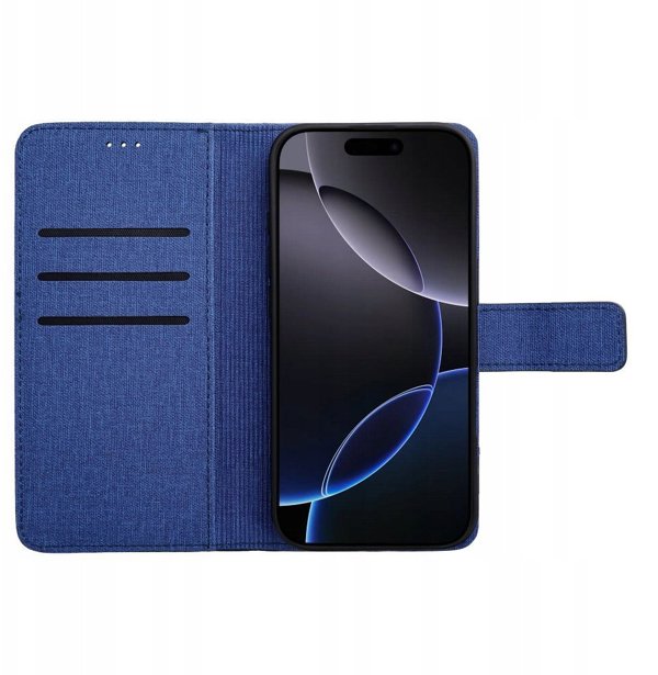 Θήκη GOMMA Book για IPHONE 17 μπλε