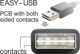 Kabel USB Delock USB-A - microUSB 0.5 m Czarny (85163)