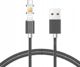 Kabel USB Libox USB-A - Lightning 1 m Szary (LB0114)