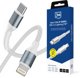 3MK Καλώδιο USB-C σε Lightning Hyper Cable N-Series 27W 1m PD 3.0 Λευκό