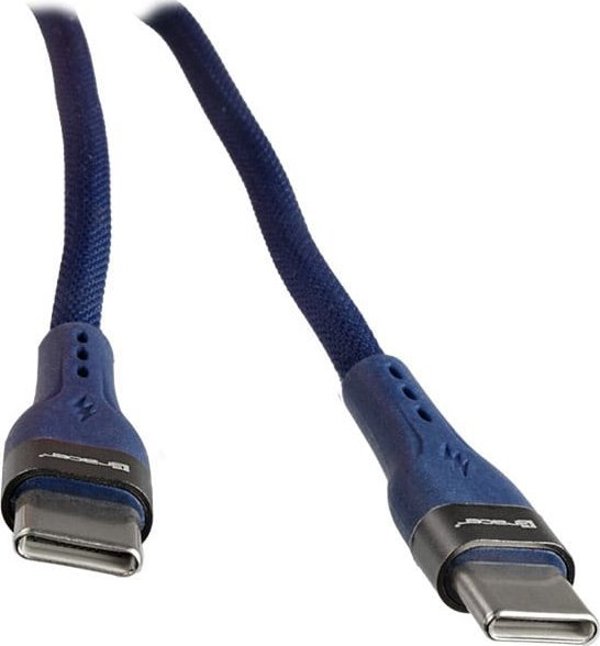 Καλώδιο Tracer USB-C σε USB-C, 1m, Λευκό
