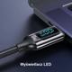 Kabel USB Usams USB-C - USB-C 1.2 m Czarny (6958444975450)