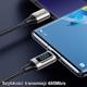 Kabel USB Usams USB-C - USB-C 1.2 m Czarny (6958444975450)