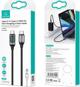 Kabel USB Usams USB-C - USB-C 1.2 m Czarny (6958444975450)