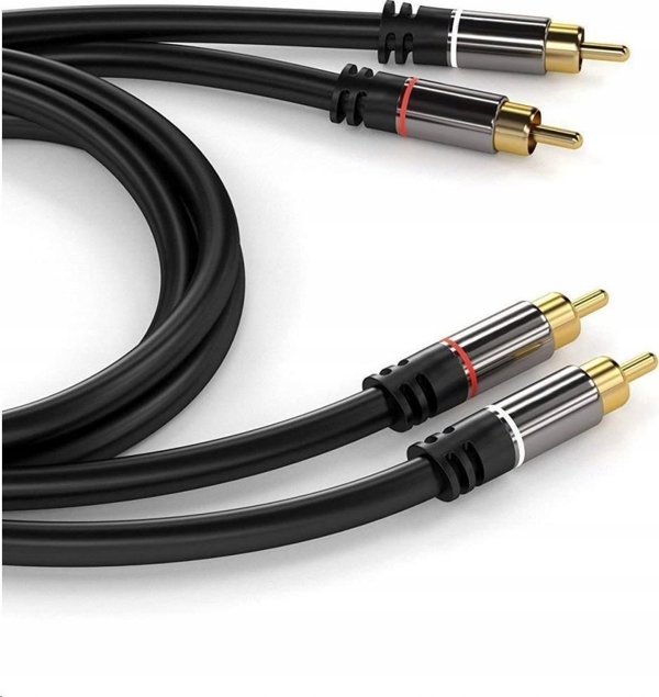 Kabel PremiumCord PREMIUMCORD kabel, 2x CINCH-2x CINCH M/M, 5m