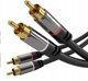 Kabel PremiumCord PREMIUMCORD kabel, 2x CINCH-2x CINCH M/M, 5m