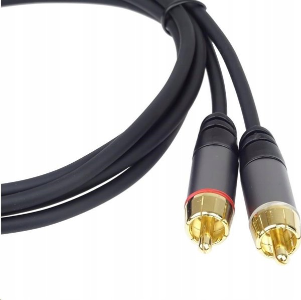 Kabel PremiumCord PREMIUMCORD kabel, 2x CINCH-2x CINCH M/M, 5m