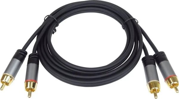 Kabel PremiumCord PREMIUMCORD kabel, 2x CINCH-2x CINCH M/M, 5m