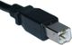 Kabel USB Sharkoon USB-A - USB-B 5 m Czarny (4044951015283)