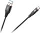 Καλώδιο USB Rebel USB-A - USB-C 0.5 m Μαύρο (RB-6001-050-B)