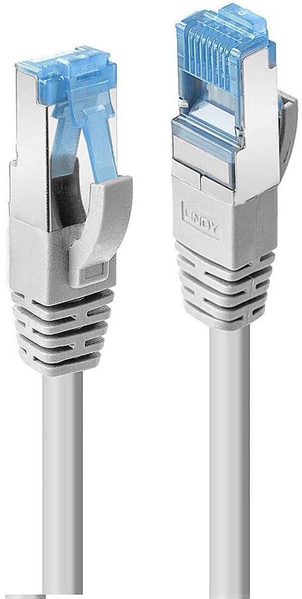 Kabel kat.6A U/UTP LSZH 1m, szary, 10 szt.