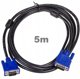 Kabel SVGA M/M FULL PIN 5m