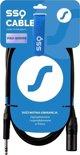 Καλώδιο SSQ JSXM3 PRO - XLR αρσενικό - Jack stereo 6,3mm NEUTRIK