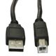 Kabel USB Akyga USB-A - micro-B 3 m Czarny (AK-USB-12)