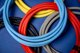 Kabel Newell USB-C - USB-C 100 W, 2 m, silikonowy, zielono-bordowy