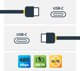 StarTech USB 2.0 Καλώδιο USB-C σε USB-C, 2m, Λευκό, USB2CC2MNCWHE