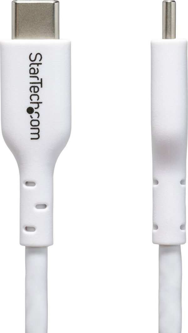StarTech USB 2.0 Καλώδιο USB-C σε USB-C, 2m, Λευκό, USB2CC2MNCWHE
