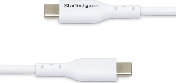 StarTech USB 2.0 Καλώδιο USB-C σε USB-C, 2m, Λευκό, USB2CC2MNCWHE