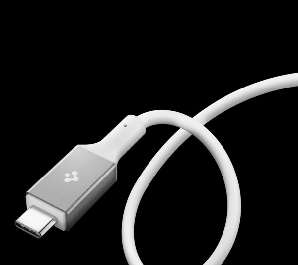 Kabel Spigen EB10015CC Essential USB-C Cable 100W 150cm White
