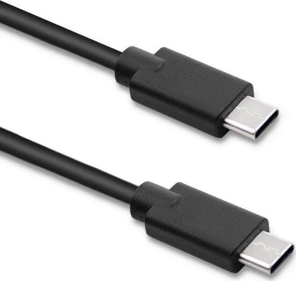 Kabel USB Qoltec USB-C - USB-C 2.5 m Czarny (52352)
