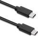 Kabel USB Qoltec USB-C - USB-C 2.5 m Czarny (52352)
