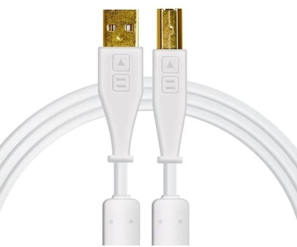Kabel USB DJ TECHTOOLS DJ TECHTOOLS Chroma Cable USB 1.5 m prosty bialy